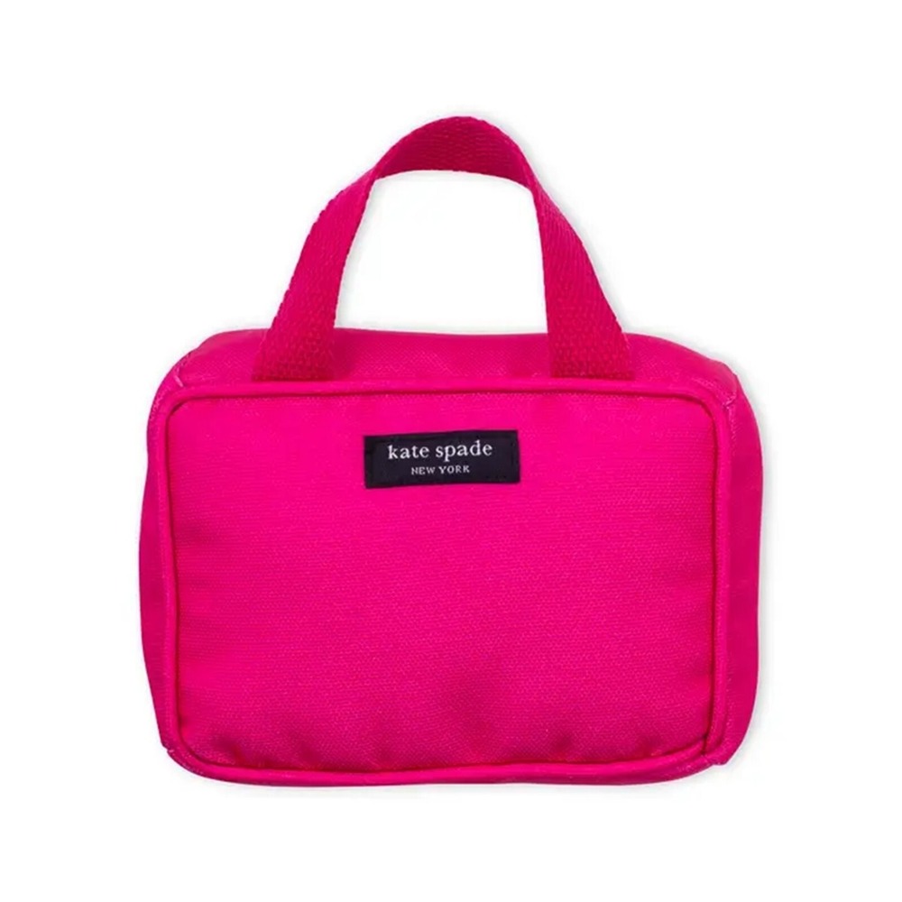 Kate Spade Pink Dog Toy with Handles and Squeaky, 7" x 5" x 4"‎